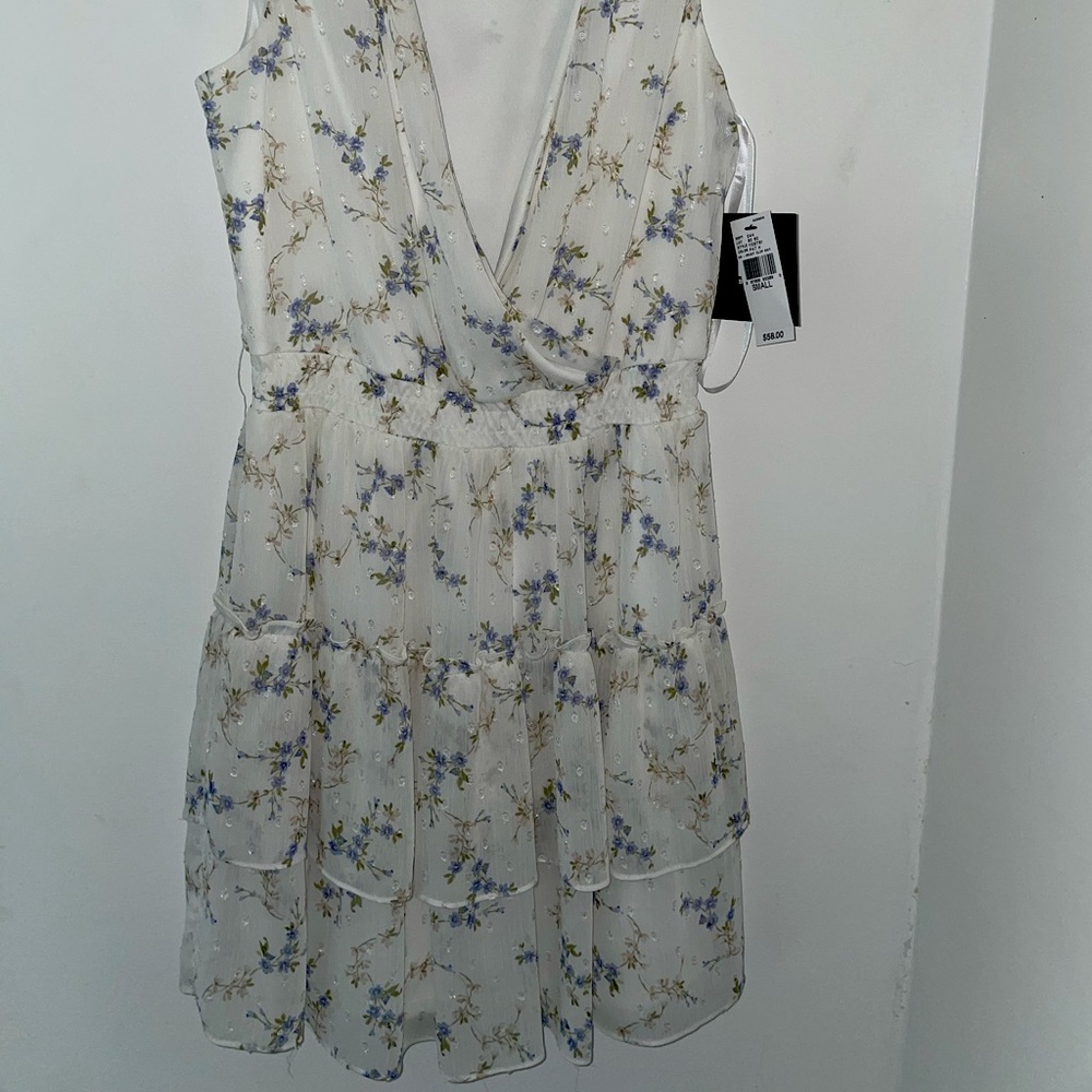 White, Flowy Dress